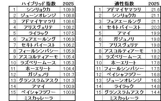 2025　福島牝馬　HB指数